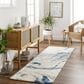 Surya Kavita 2"6" x 8" Navy, Denim, Gray and Light Beige Runner, , large