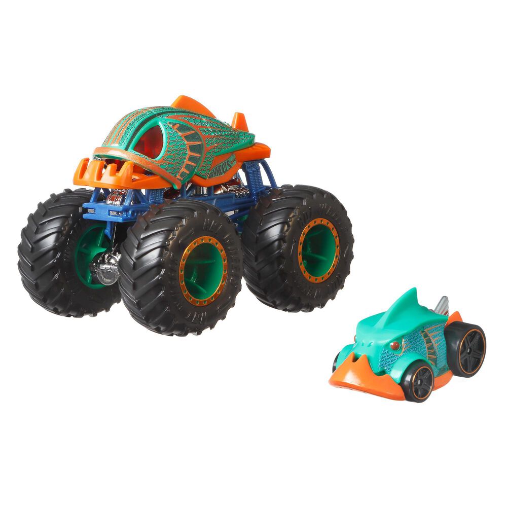 Hot Wheels Monster Trucks - 1: 64 2Pack Piran-ahhhh, , large