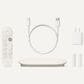 Google TV Streamer (4K) with Voice Remote in Porcelain, , large