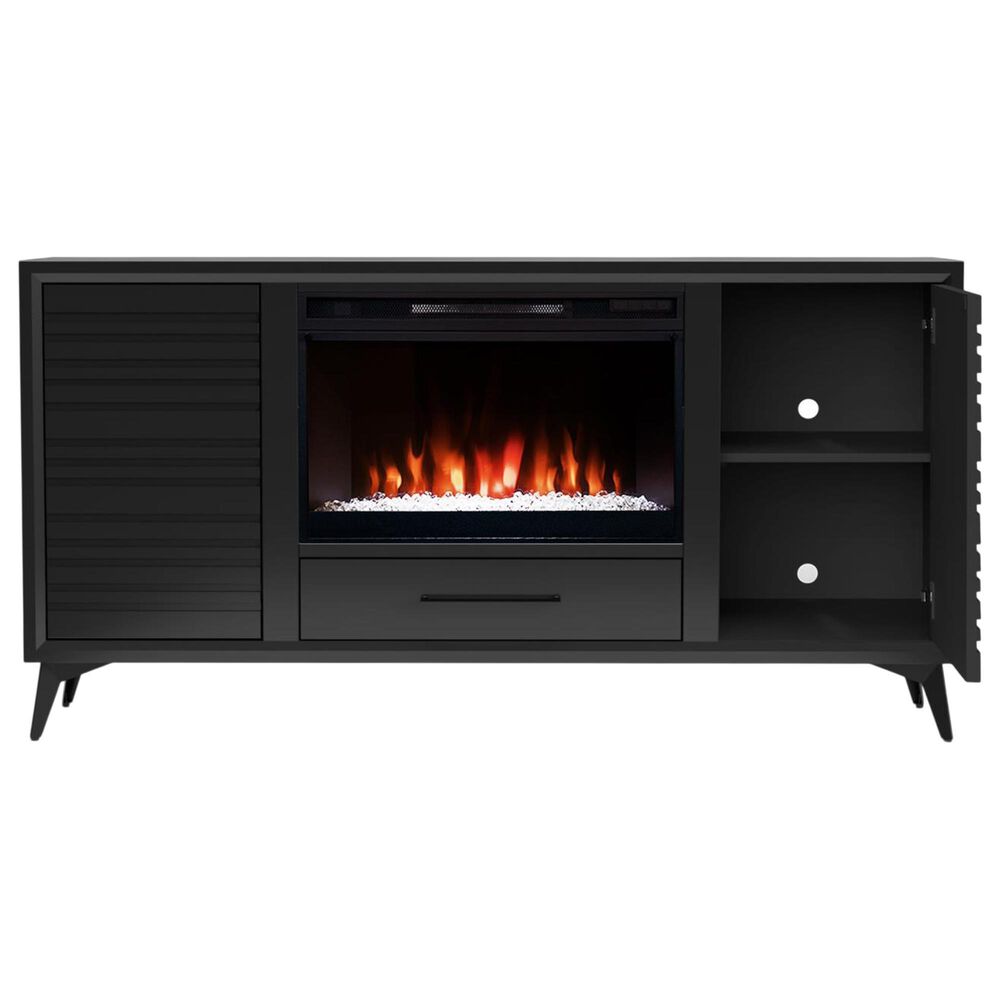 Legends Home Malibu 64" Fireplace Console in Seal Skin, , large