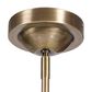 Uttermost Mimas 1-Light Pendant in Antique Brass, , large