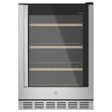 GE Profile 5.1 Cu. Ft. Beverage Center Cooler in Stainless Steel, , large