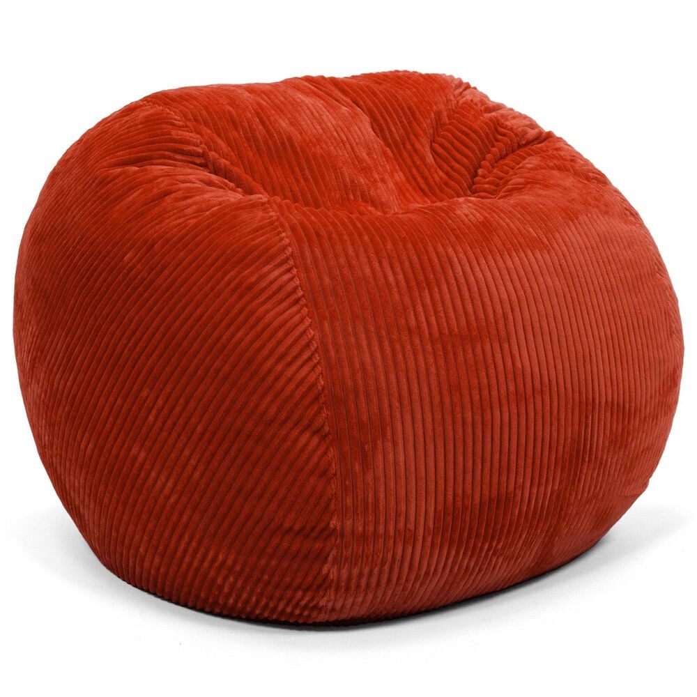 Bean Bag Nest Chairs Queen Plush Bean Bag in Sunset, , large