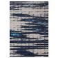 Feizy Indio 1"8" x 2"10" Blue and Ivory Area Rug, , large