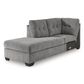 Ashley Marleton 2-Piece Left Facing Sectional with Chaise in Gray, , large