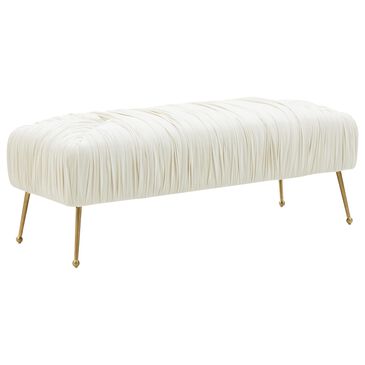 Tov Furniture Jessica Bench in Cream, , large