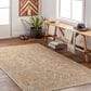 Surya Reina Light Brown, Tan, Denim, Rust, Olive, Light Gray, Cream and Mustard 9" x 12"2" Area Rug, , large