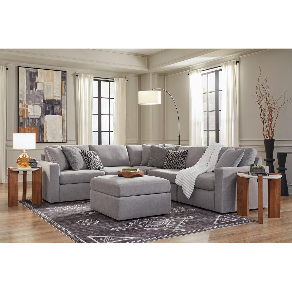 Ashley Modmax 5-Piece Sectional in Granite, , large