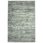 Radici USA Davide Striped 7"10" x 10"6" Green Area Rug, , large