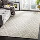 Safavieh Micro-Loop Geometric 5" x 8" Light Grey Area Rug, , large