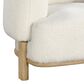 Coaster Lawler Barrel Back Accent Chair in Ivory, , large