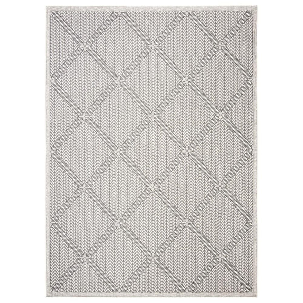 Safavieh Martha Stewart Cyprus 8" x 10" Charcoal and Beige Area Rug, , large