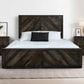 Fallridge Balam Queen Platform Bed in Black, , large
