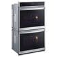 LG 30" Double Wall Oven with Convection and Air Fry in Stainless Steel, , large
