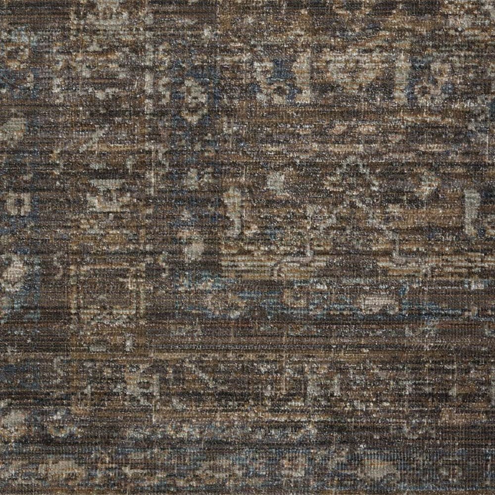 Loloi Heritage 4&#39; x 10&#39; Lagoon and Tobacco Runner, , large