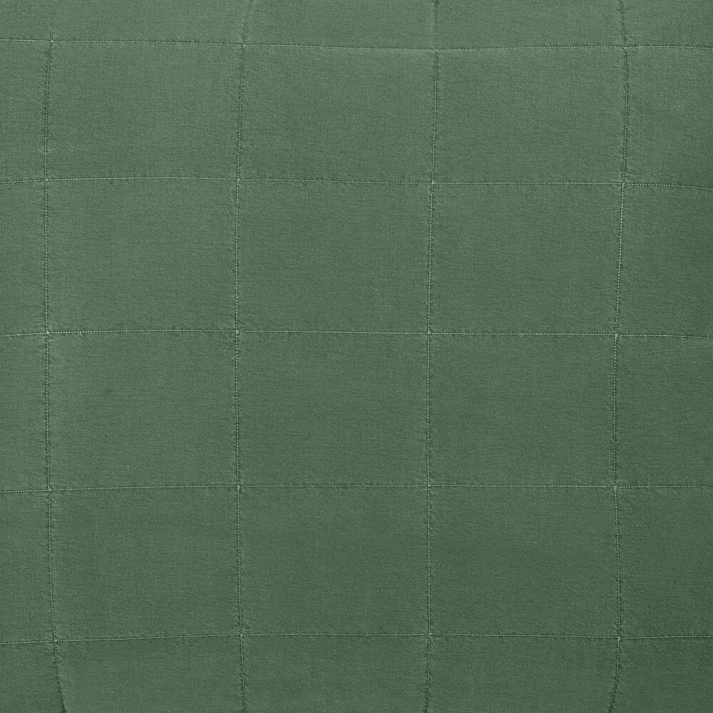 Ann Gish Cotton Canvas 3-Piece King Coverlet Set in Forest, , large
