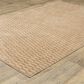 Oriental Weavers Oliver Rust and Beige 9"10" x 12"10" Area Rug, , large