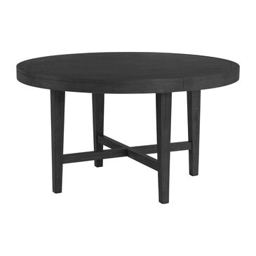 Mayberry Hill Versailles Round Dining Table in Black - Table Only, , large
