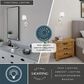 Vaxcel Kelsy 1-Light Bathroom Vanity in Chrome, , large
