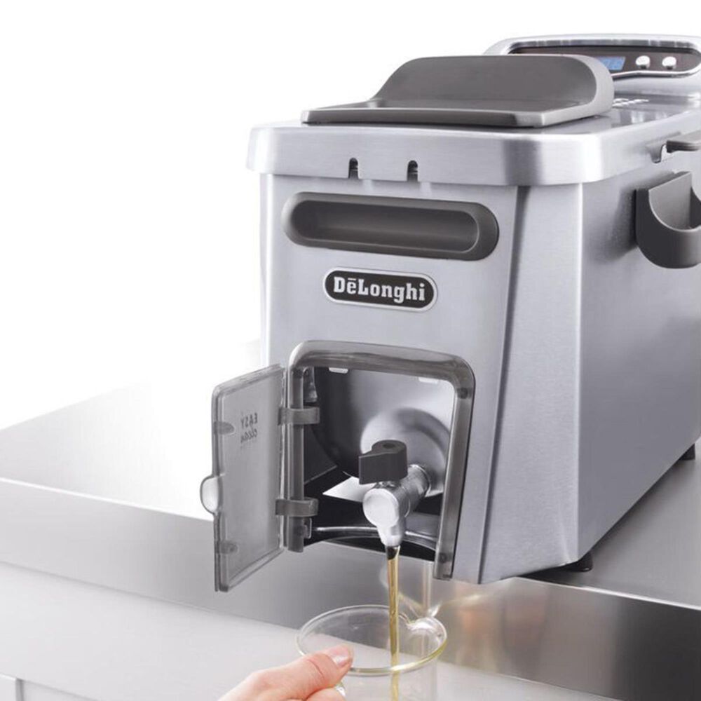 De'Longhi Livenza Fryer 4.5L in Stainless Steel Shop NFM
