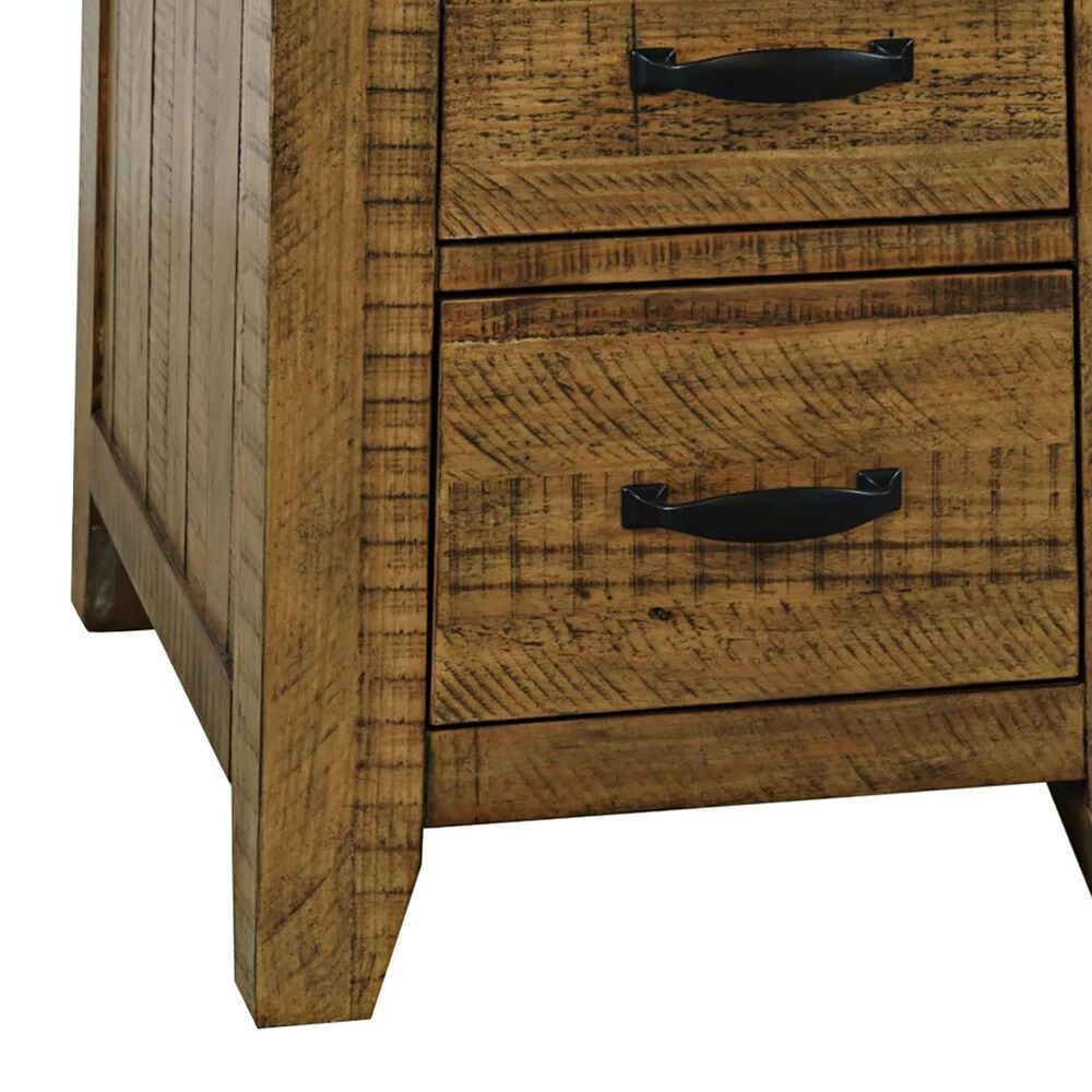Waltham Telluride Chairside Table in Golden Brown, , large