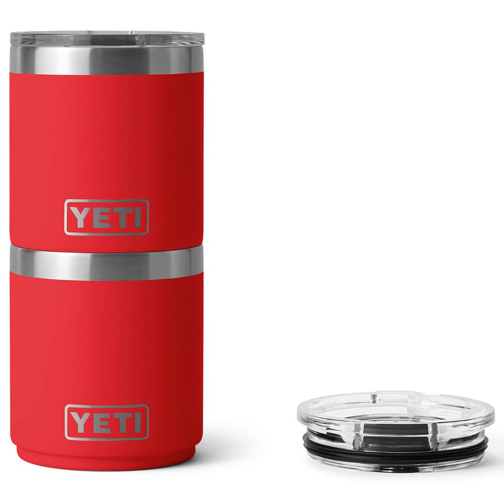 YETI Rambler 10 Oz Stackable Lowball 2.0 with MagSlider Lid in Rescue Red, , large