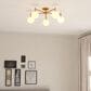 Vaxcel Armitage 5-Light Semi Flush Mount in Muted Brass, , large