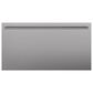 Sub-Zero Classic Series 30" Flush Inset Drawer Panel with Tubular Handle in Stainless Steel, , large
