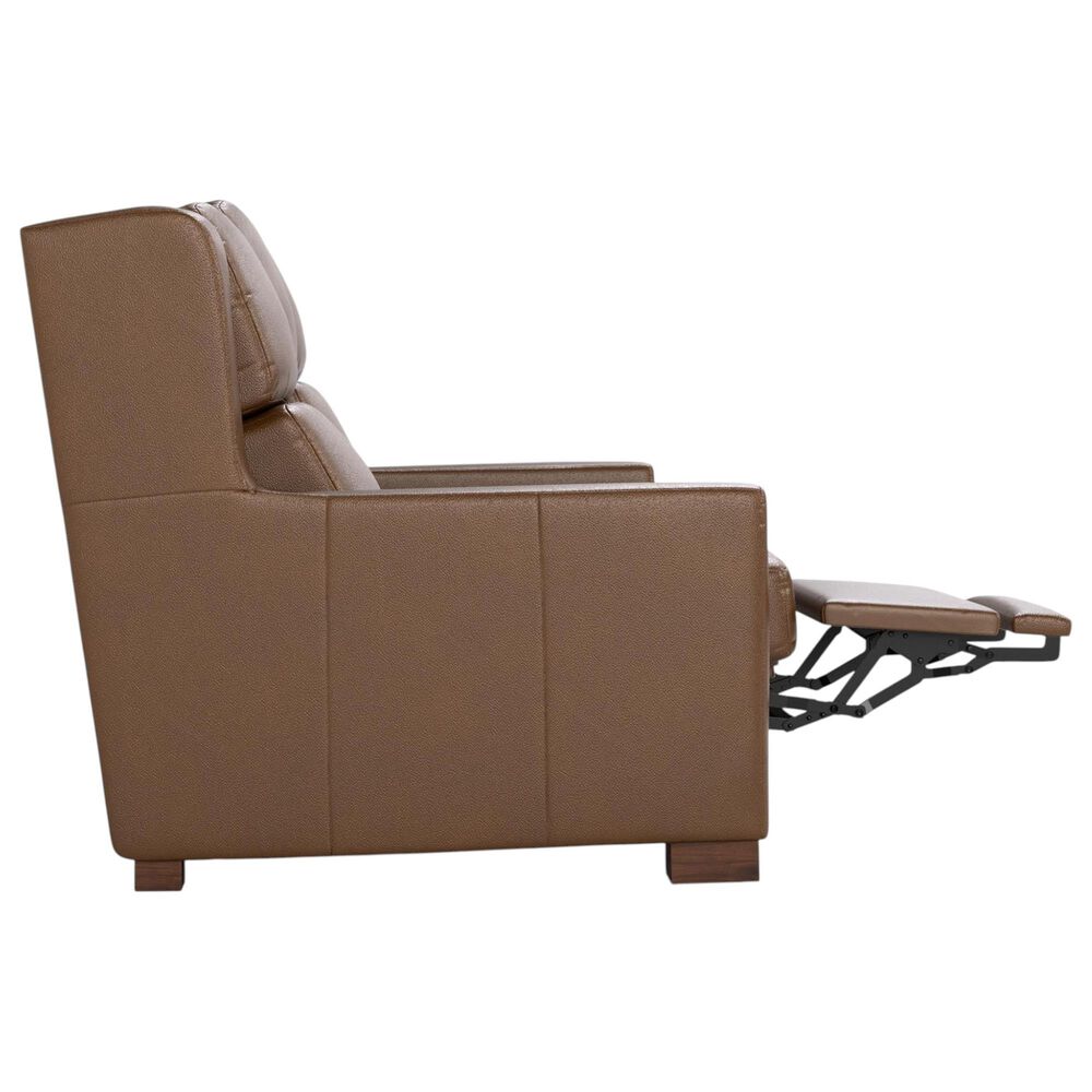 Stickley Furniture Woodlands Power Reclining Leather Sofa in Salvano Bark, , large