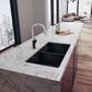Blanco Precis 30" 50/50 Equal Double Bowl Kitchen Sink in Anthracite, , large