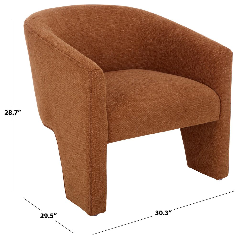 Safavieh Lahela Accent Chair in Terracotta, , large