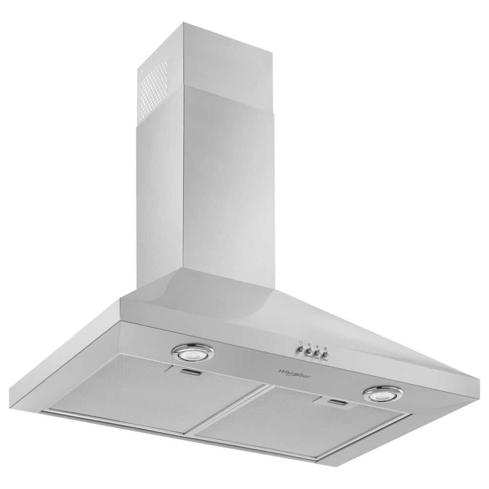 Whirlpool 30" Chimney Range Hood with 300 CFM in Stainless Steel, , large