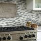 Shaw Molten Stretch Hexagon Nickel 11.77" x 11.81" Glass Mosaic Sheet, , large