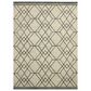 Amer Rugs Vista 9" x 13" Ivory Area Rug, , large