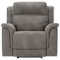 Signature Design by Ashley Next-Gen DuraPella Power Recliner with Power Headrest in Slate, , large