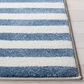 Safavieh Carousel CRK126 2" x 8" Ivory and Blue Kids Runner, , large