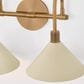 Troy Lighting Jovani 2-Light Bath Vanity in Patina Brass and Soft Sand, , large