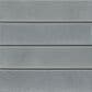 Emser Kaizen Gray 2" x 8" Rectangle on 9" x 15" Satin Porcelain Mosaic Sheet, , large