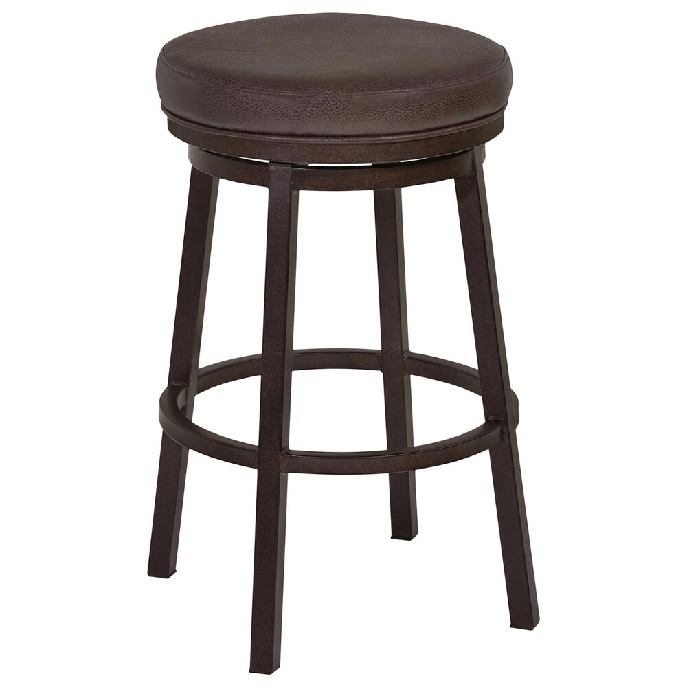 Blue River Tilden 26" Counter Stool in Ford Brown, , large