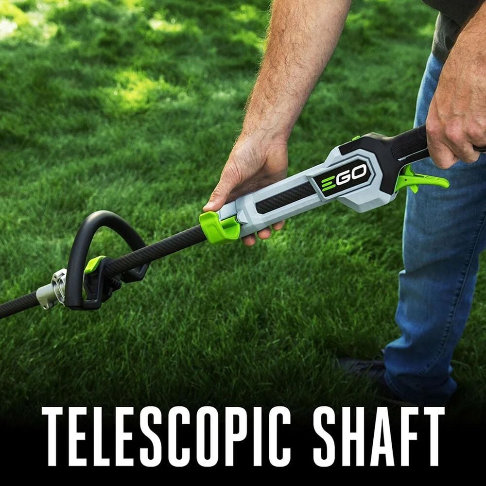 EGO 56V 16&quot; String Trimmer with Telescopic Carbon Fiber Shaft in Gray and Black, , large