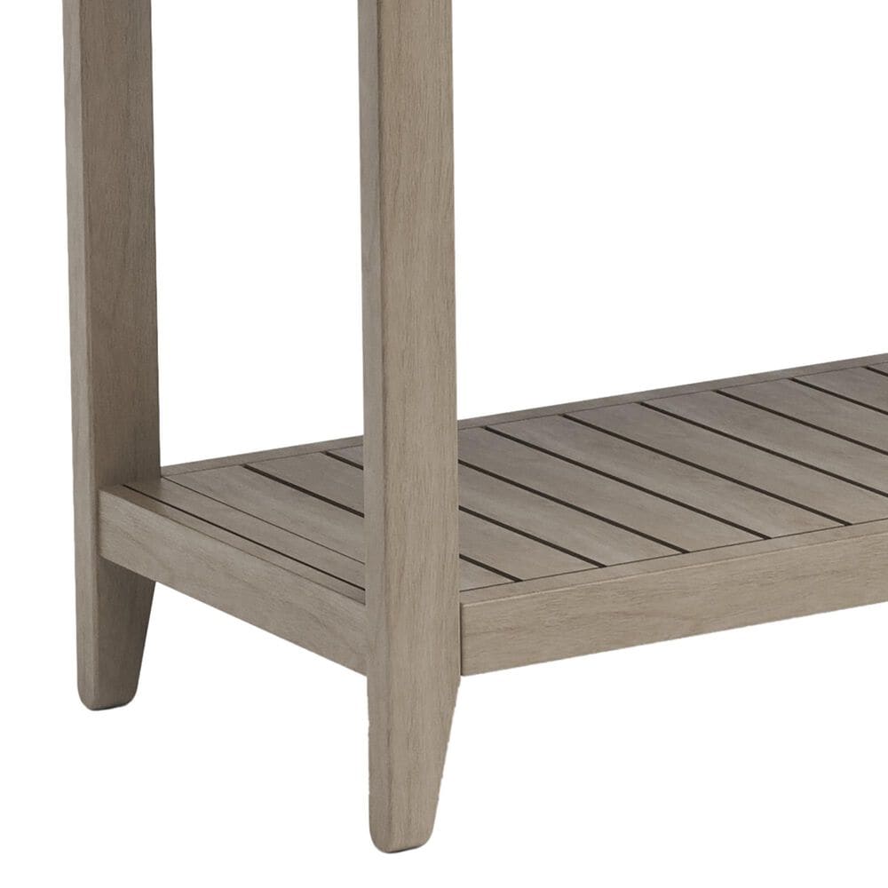 Homestyles Sustain Patio Sofa Table in Stain Brown - Table Only, , large