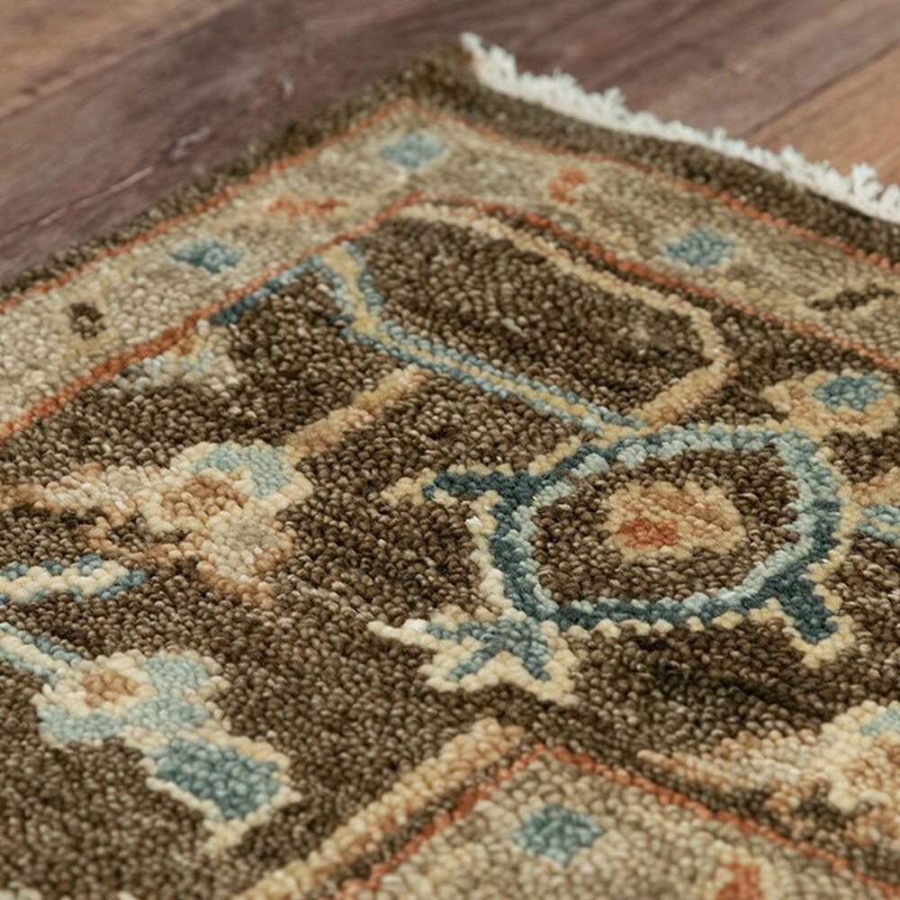 RIZZY Belmont 10&#39; x 14&#39; Dark Brown and Light Blue Area Rug, , large