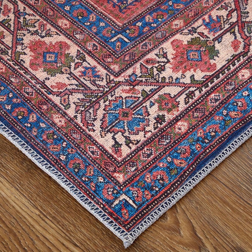 Feizy Rawlins 2&#39; x 3&#39; Navy and Multicolor Area Rug, , large
