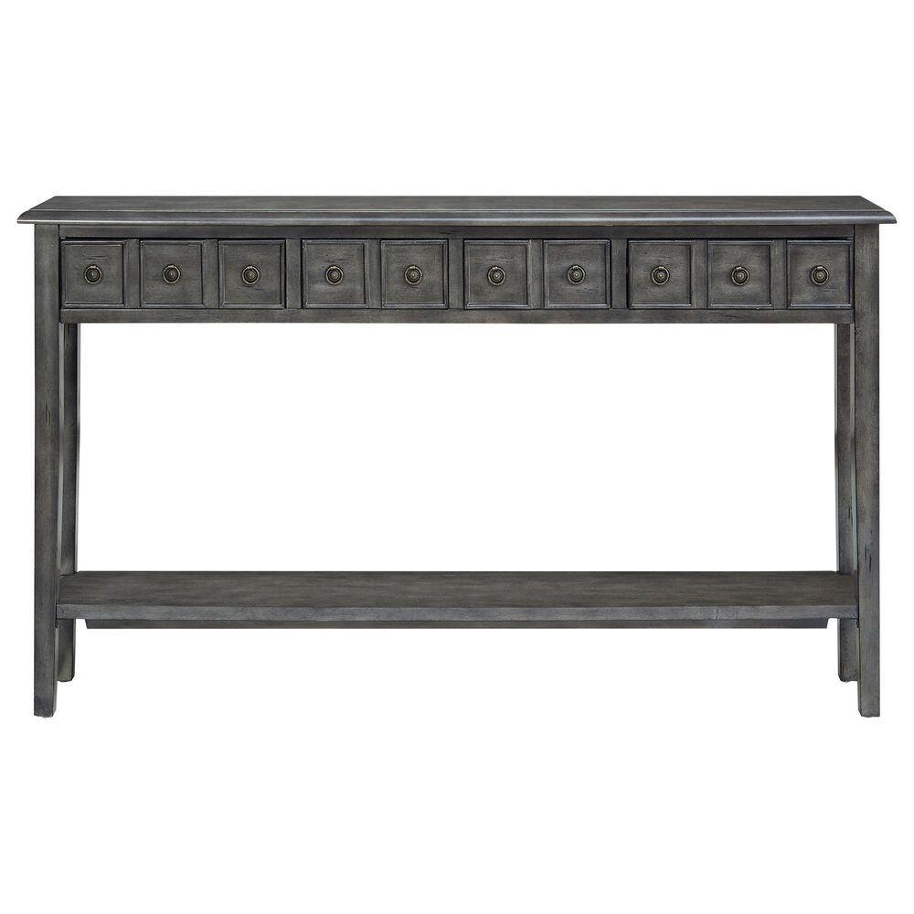 Parkerville Furniture Line Sadie Gray Console Table in Grey, , large