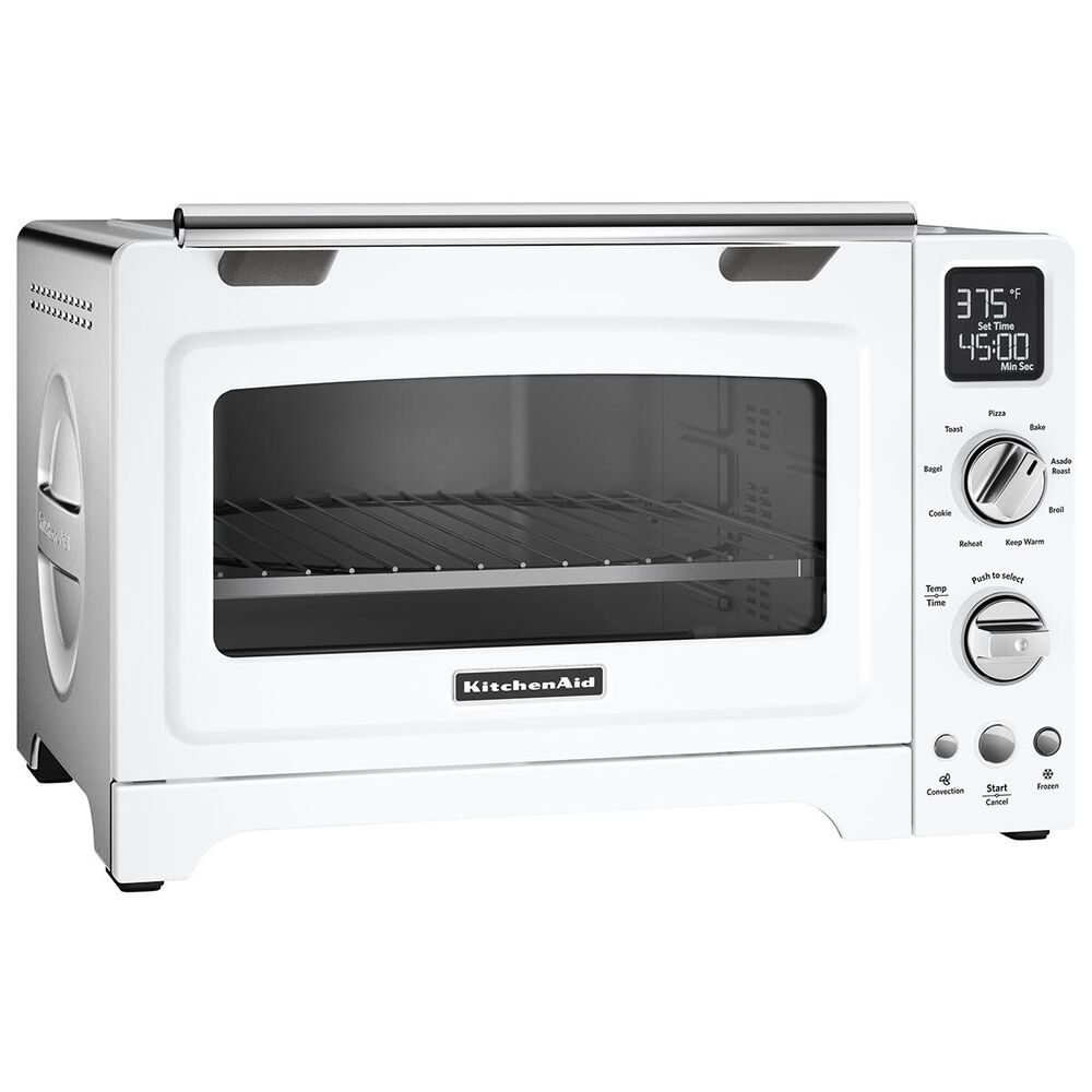 KitchenAid 12" Convection Digital Countertop Oven in White, , large