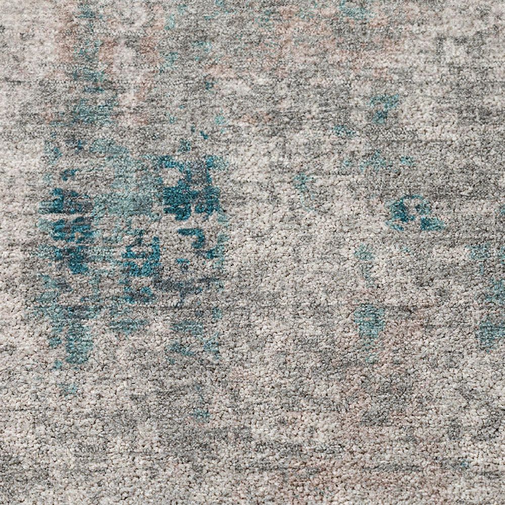 Dalyn Rug Company Kochi KC4 Teal 2&#39;3&quot; x 7&#39;6&quot; Runner, , large
