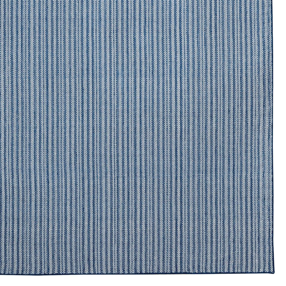 Radici USA River 8&#39; x 10&#39; Blue Area Rug, , large
