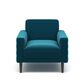 37B Chair in Teal Velvet, , large