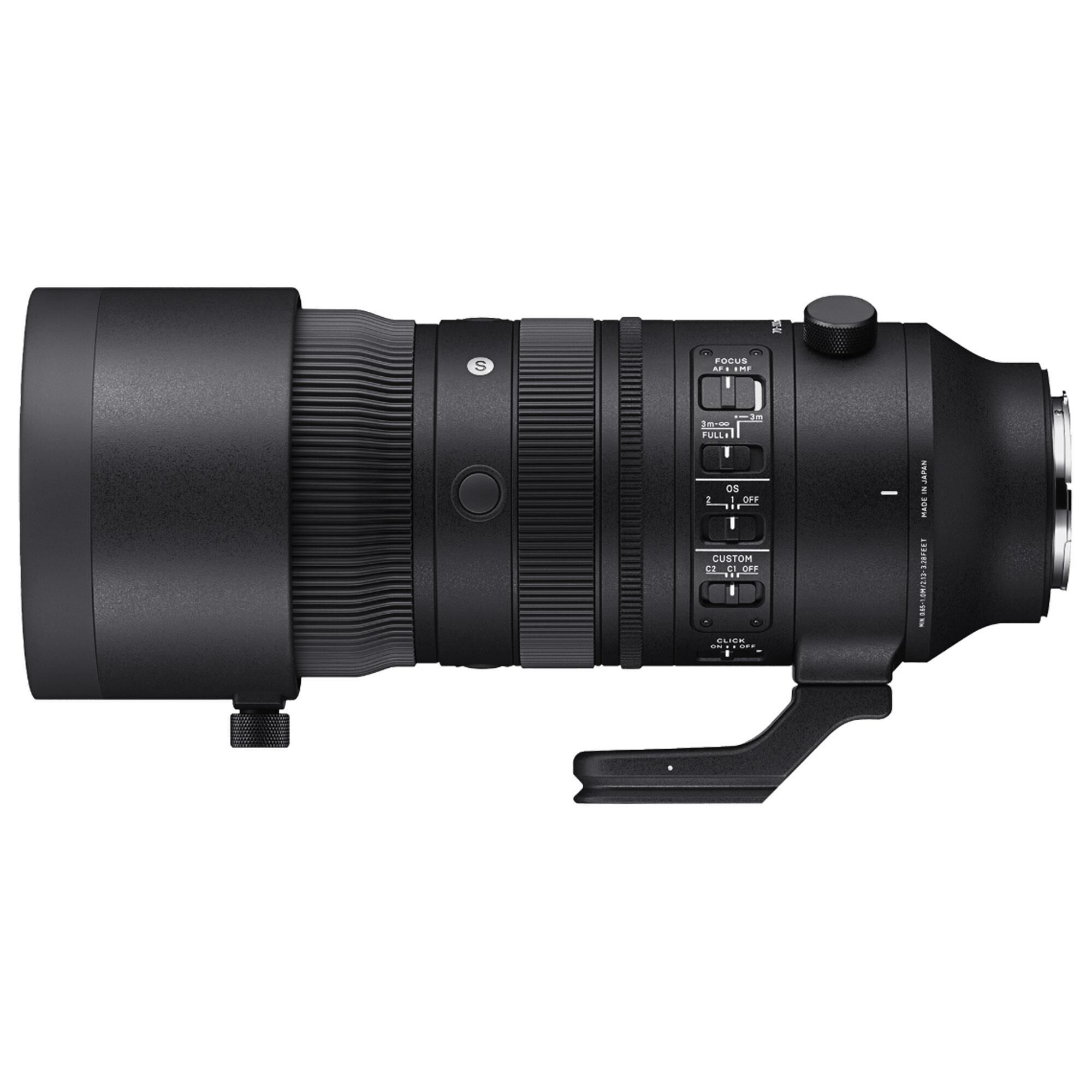 Sigma 70-200mm f/2.8 DG DN OS Lens for Sony E-Mount Cameras in Black
