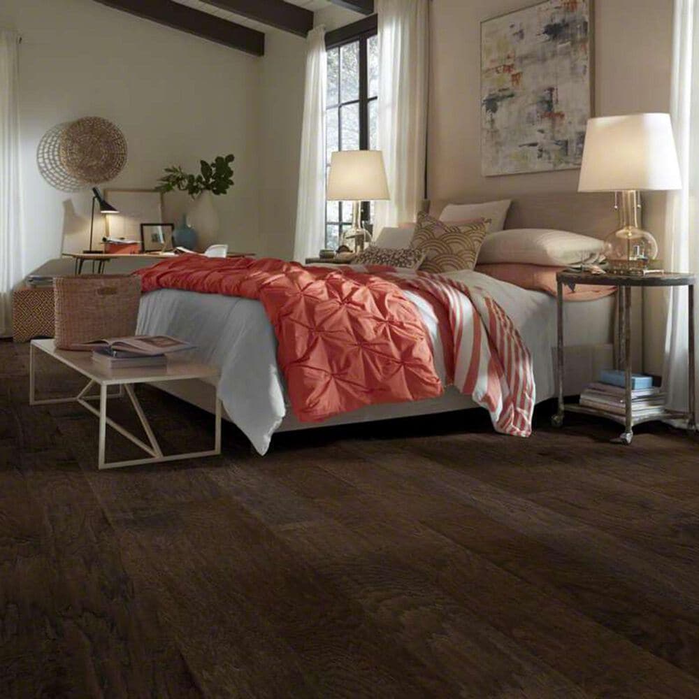 Shaw Epic Plus Riverstone 6 3/8&quot; Espresso Hickory Hardwood, , large